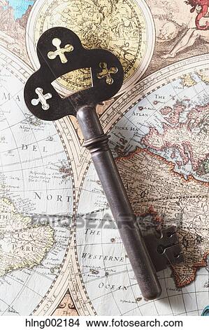 Picture - Vintage key. Fotosearch