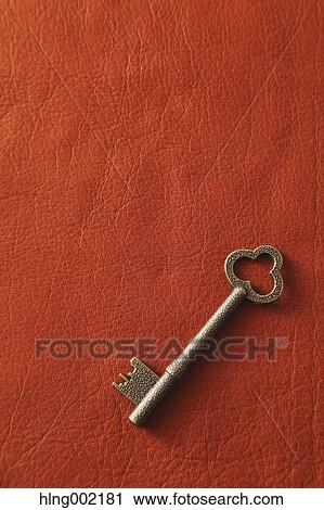 Stock Image - Vintage key. Fotosearch