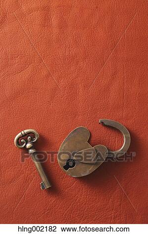 Stock Image - Vintage key. Fotosearch