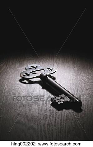 Stock Image - Vintage key. Fotosearch