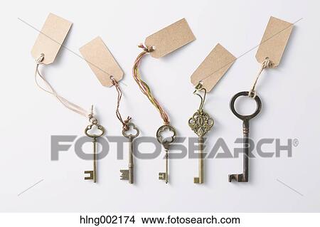 Picture - Vintage keys. Fotosearch