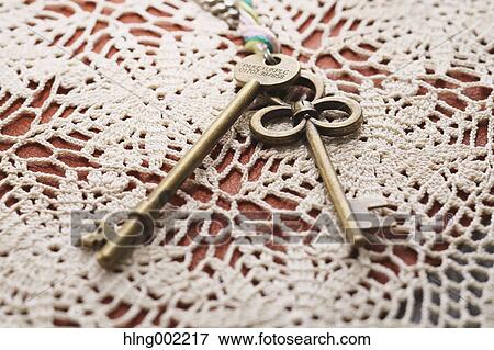 Stock Photo - Vintage keys. Fotosearch