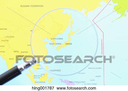 World map and magnifying glass View Large Photo Image Stock Photo - World map and magnifying glass. Fotosearch