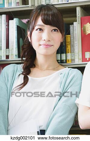 Young attractive Japanese female University student portrait View Large Photo Image Stock Image - Young attractive Japanese female University student portrait. Fotosearch