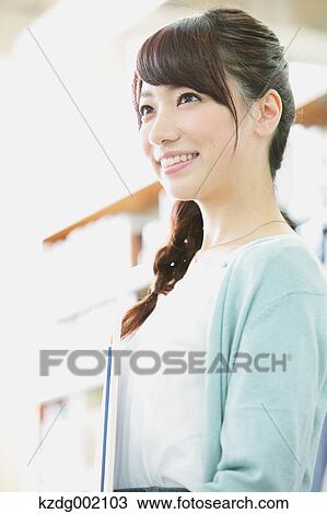 Young attractive Japanese female University student portrait View Large Photo Image Stock Image - Young attractive Japanese female University student portrait. Fotosearch
