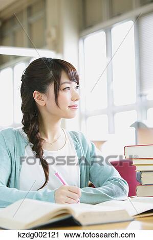 Young attractive Japanese female University student portrait View Large Photo Image Stock Image - Young attractive Japanese female University student portrait. Fotosearch