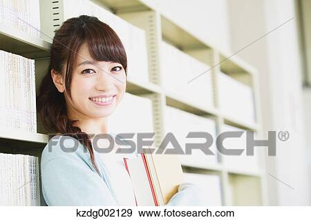 Young attractive Japanese female University student portrait View Large Photo Image Stock Photo - Young attractive Japanese female University student portrait. Fotosearch