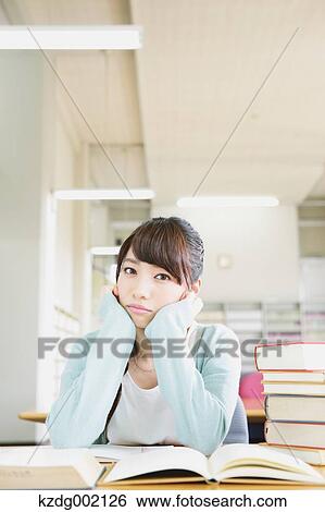 Young attractive Japanese female University student portrait View Large Photo Image Stock Photograph - Young attractive Japanese female University student portrait. Fotosearch