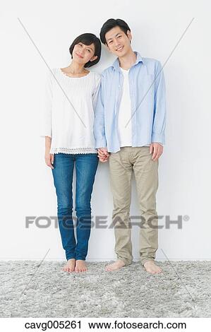 Young Japanese couple View Large Photo Image Stock Image - Young Japanese couple. Fotosearch