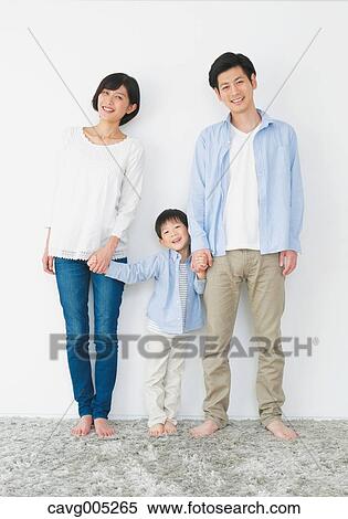 Young Japanese family View Large Photo Image Stock Photography - Young Japanese family. Fotosearch