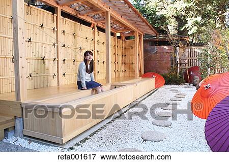 Young Japanese woman enjoying foot spa in Kawagoe, Japan View Large Photo Image Stock Photo - Young Japanese woman enjoying foot spa in Kawagoe, Japan. Fotosearch