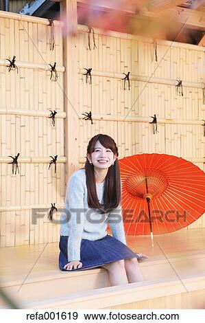 Young Japanese woman enjoying foot spa in Kawagoe, Japan View Large Photo Image Stock Photo - Young Japanese woman enjoying foot spa in Kawagoe, Japan. Fotosearch