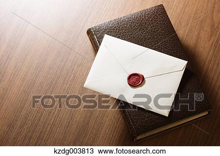 Stock Image - Antique letter. Fotosearch