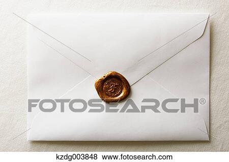 Stock Photo - Antique letter. Fotosearch