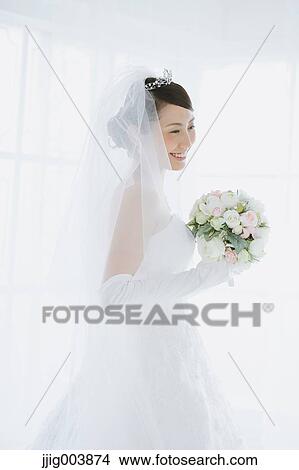 Attractive Japanese bride View Large Photo Image Picture - Attractive Japanese bride. Fotosearch