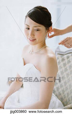 Attractive Japanese bride View Large Photo Image Stock Image - Attractive Japanese bride. Fotosearch