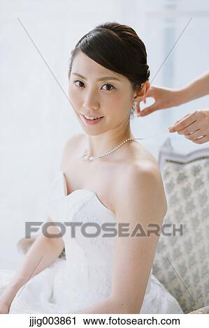 Attractive Japanese bride View Large Photo Image Stock Image - Attractive Japanese bride. Fotosearch