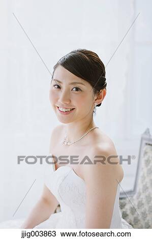 Attractive Japanese bride View Large Photo Image Stock Image - Attractive Japanese bride. Fotosearch