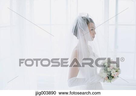 Attractive Japanese bride View Large Photo Image Stock Image - Attractive Japanese bride. Fotosearch