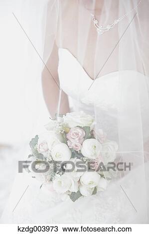 Stock Image - Attractive Japanese bride. Fotosearch