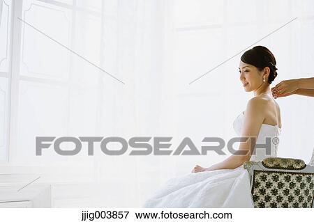 Attractive Japanese bride View Large Photo Image Stock Photo - Attractive Japanese bride. Fotosearch