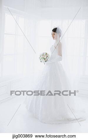Attractive Japanese bride View Large Photo Image Stock Photo - Attractive Japanese bride. Fotosearch