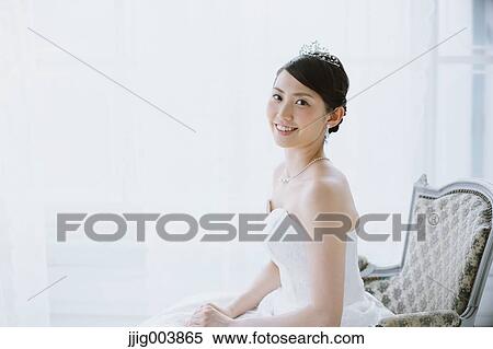 Attractive Japanese bride View Large Photo Image Stock Photography - Attractive Japanese bride. Fotosearch
