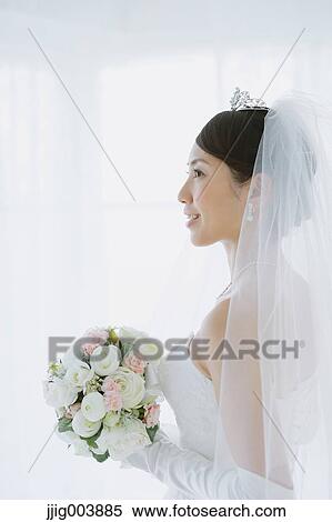 Stock Photography - Attractive Japanese bride. Fotosearch