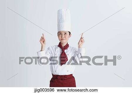 Attractive Japanese chef View Large Photo Image Stock Photograph - Attractive Japanese chef. Fotosearch