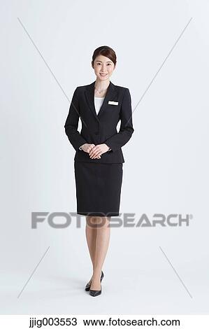 Attractive Japanese concierge View Large Photo Image Stock Image - Attractive Japanese concierge. Fotosearch