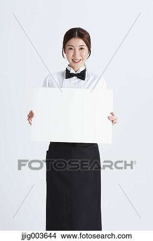 Attractive Japanese sommelier View Large Photo Image Picture - Attractive Japanese sommelier. Fotosearch