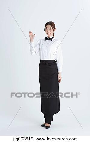 Attractive Japanese sommelier View Large Photo Image Stock Photo - Attractive Japanese sommelier. Fotosearch