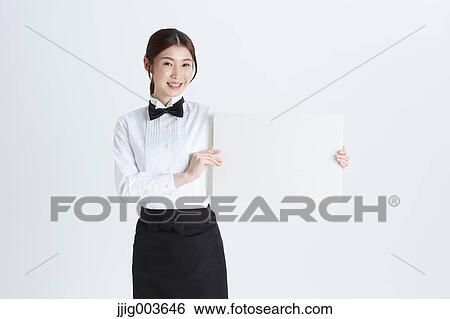 Attractive Japanese sommelier View Large Photo Image Stock Photograph - Attractive Japanese sommelier. Fotosearch