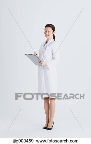 Stock Photo - Attractive Japanese woman doctor. Fotosearch