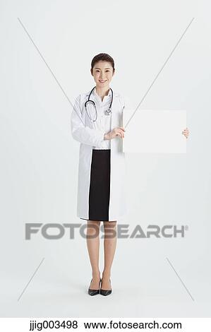 Stock Photo - Attractive Japanese woman doctor. Fotosearch