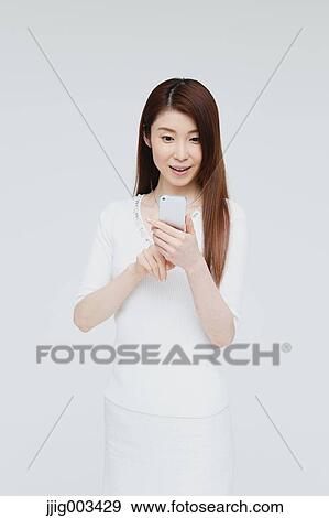 Attractive Japanese woman View Large Photo Image Stock Photo - Attractive Japanese woman. Fotosearch