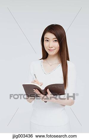 Stock Photograph - Attractive Japanese woman. Fotosearch