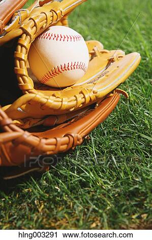 Baseball equipment on grass View Large Photo Image Stock Image - Baseball equipment on grass. Fotosearch