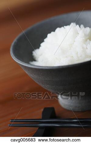 Bowl of white rice View Large Photo Image Stock Image - Bowl of white rice. Fotosearch