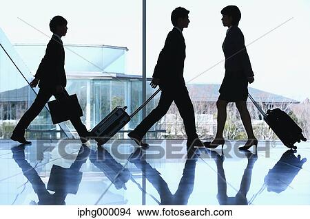 Business people at the airport View Large Photo Image Picture - Business people at the airport. Fotosearch