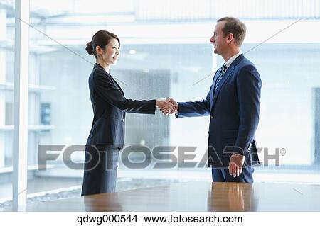 Picture - Business people. Fotosearch