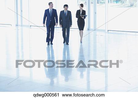 Stock Image - Business people. Fotosearch