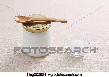Picture - Coconut Oil. Fotosearch