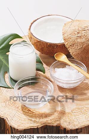 Coconuts oil View Large Photo Image Picture - Coconuts oil. Fotosearch