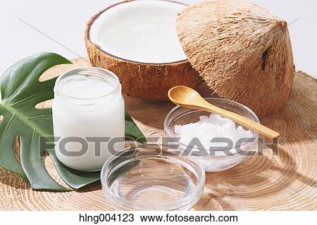 Coconuts oil View Large Photo Image Stock Image - Coconuts oil. Fotosearch