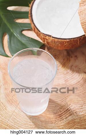 Stock Photo - Coconuts oil. Fotosearch