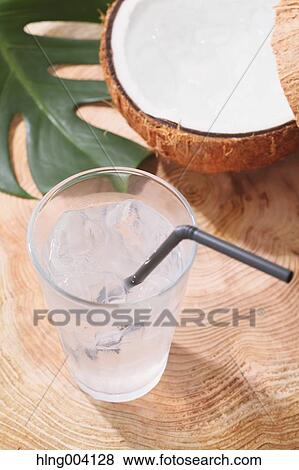 Stock Photo - Coconuts oil. Fotosearch