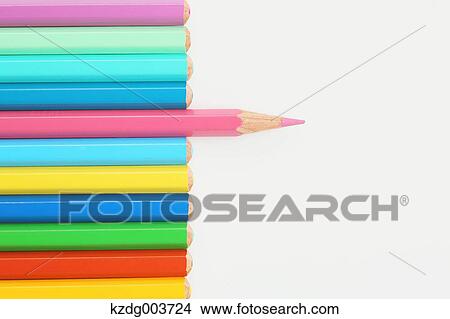 Coloured pencils View Large Photo Image Picture - Coloured pencils. Fotosearch