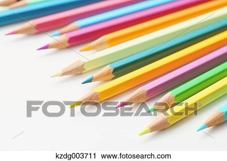 Coloured pencils View Large Photo Image Stock Image - Coloured pencils. Fotosearch