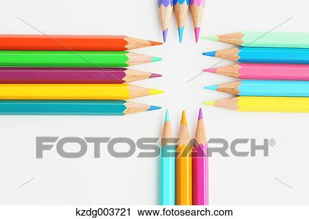 Coloured pencils View Large Photo Image Stock Image - Coloured pencils. Fotosearch